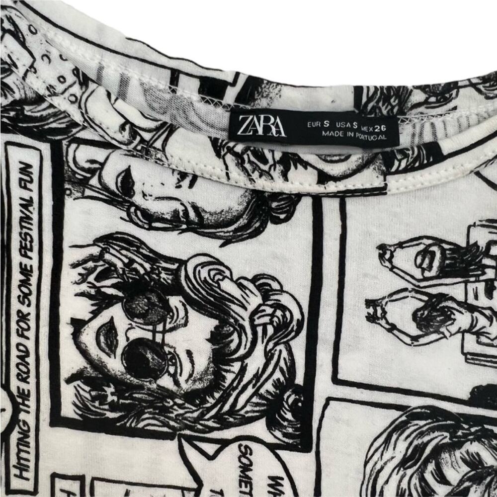 Zara Comic Tee - Picture 4 of 6
